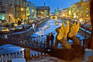 St. Petersburg bridge