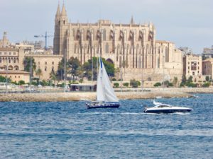 Cathedral overlooking the harbor.