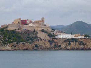 Old Town on the harbor, Ibiza